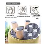 Rubber Furniture Pads (28 Pieces)